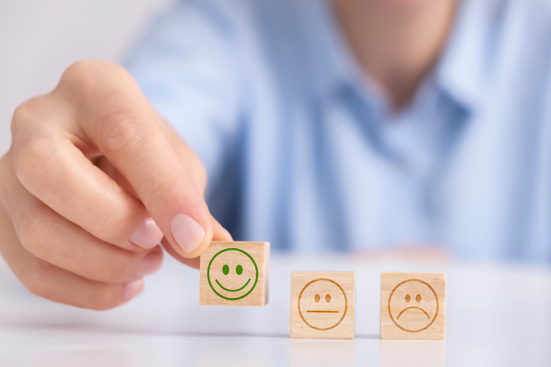 Customer service evaluation concept